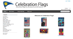 Desktop Screenshot of celebrationflags.com